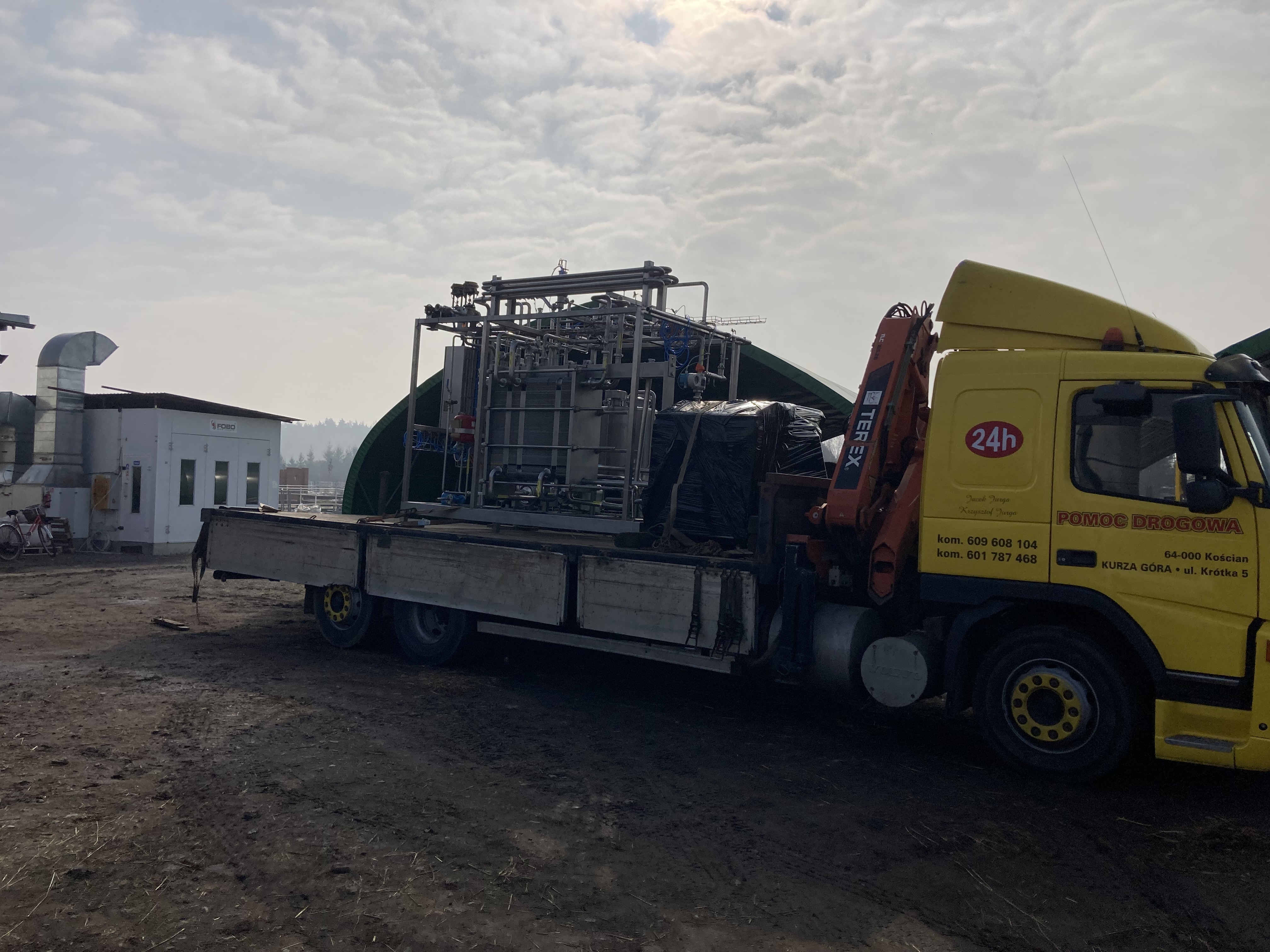 Nasze urządzenia w kolejnej mleczarni